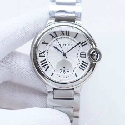 Cartier Ballon Bleu De 33/36/42MM Imported Movement Stainless Steel Stainless Steel Strap Couple Watch